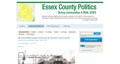 Desktop Screenshot of essexcountypolitics.com